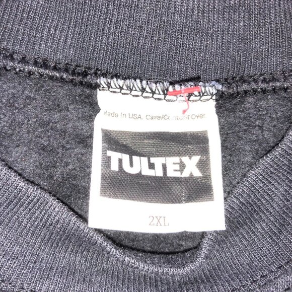 Tultex Womens Sweatshirt Size 2XL Halloween "Boo!" Black Top Crew Neck Casual - Picture 7 of 15